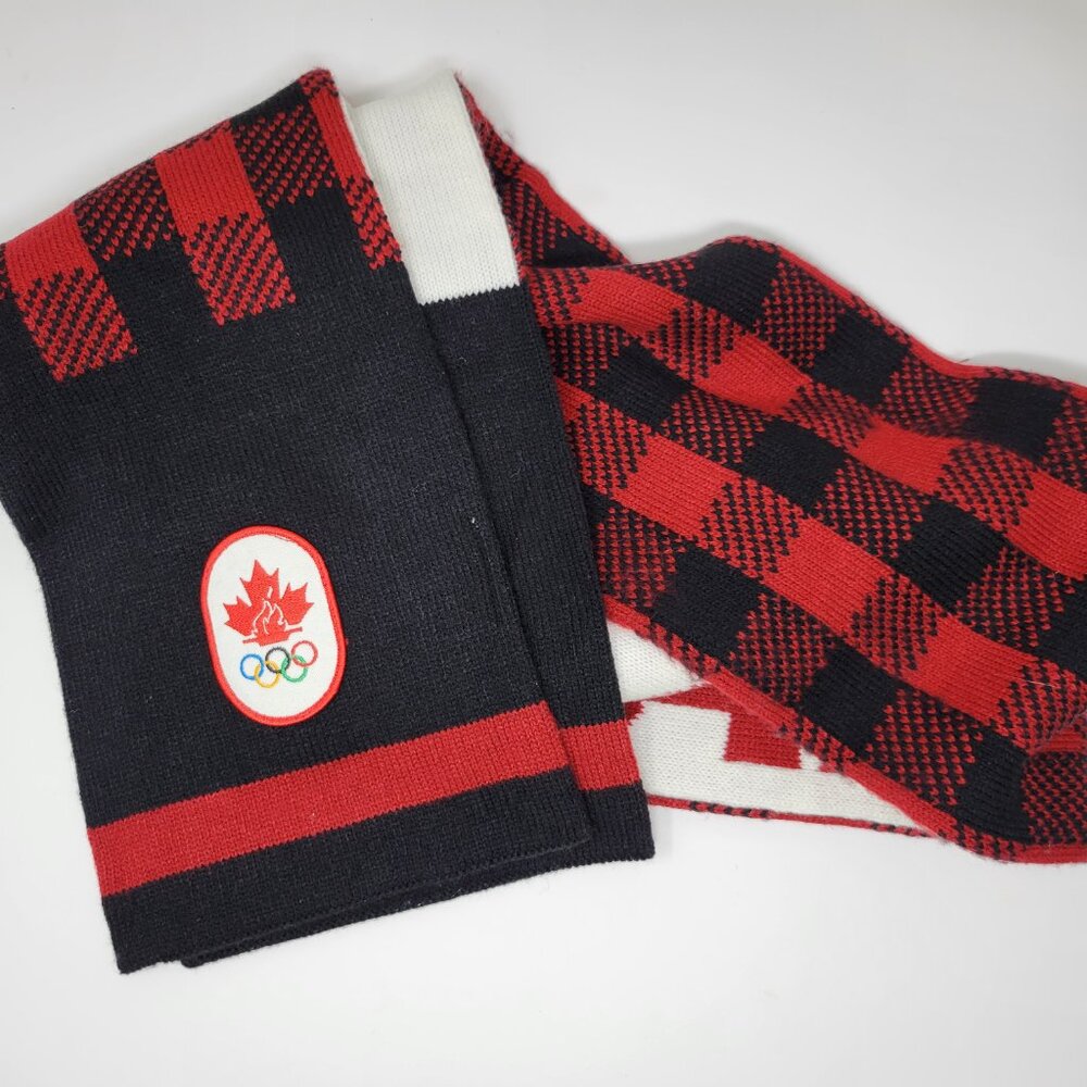 HBC Team Canada Olympic Scarf from Vancouver 2010 - Picture 5 of 6